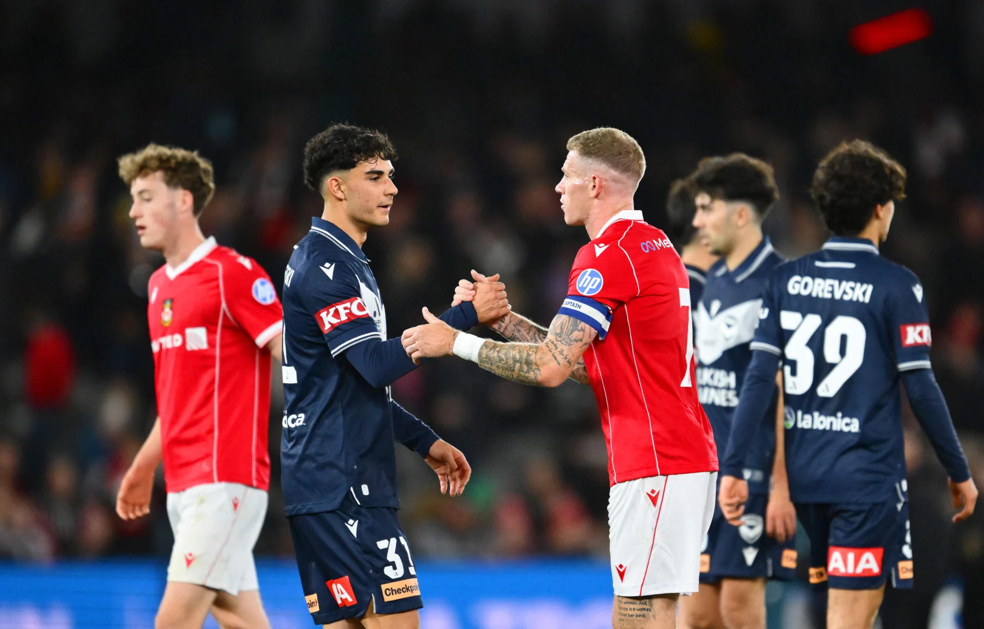 Featured image for Wrexham's Down Under Tour Kicks Off with Impressive Melbourne Victory Win