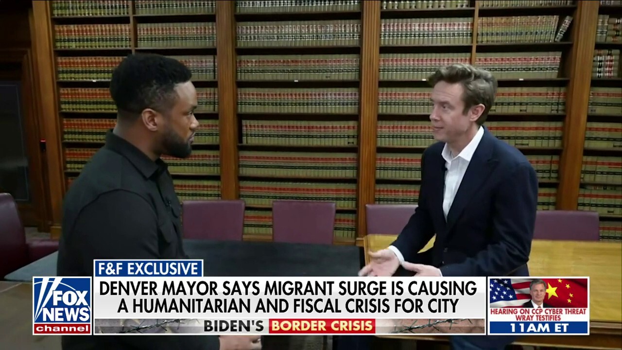 Denver's Mayor Urges Action as City Reaches Breaking Point with Migrant Crisis