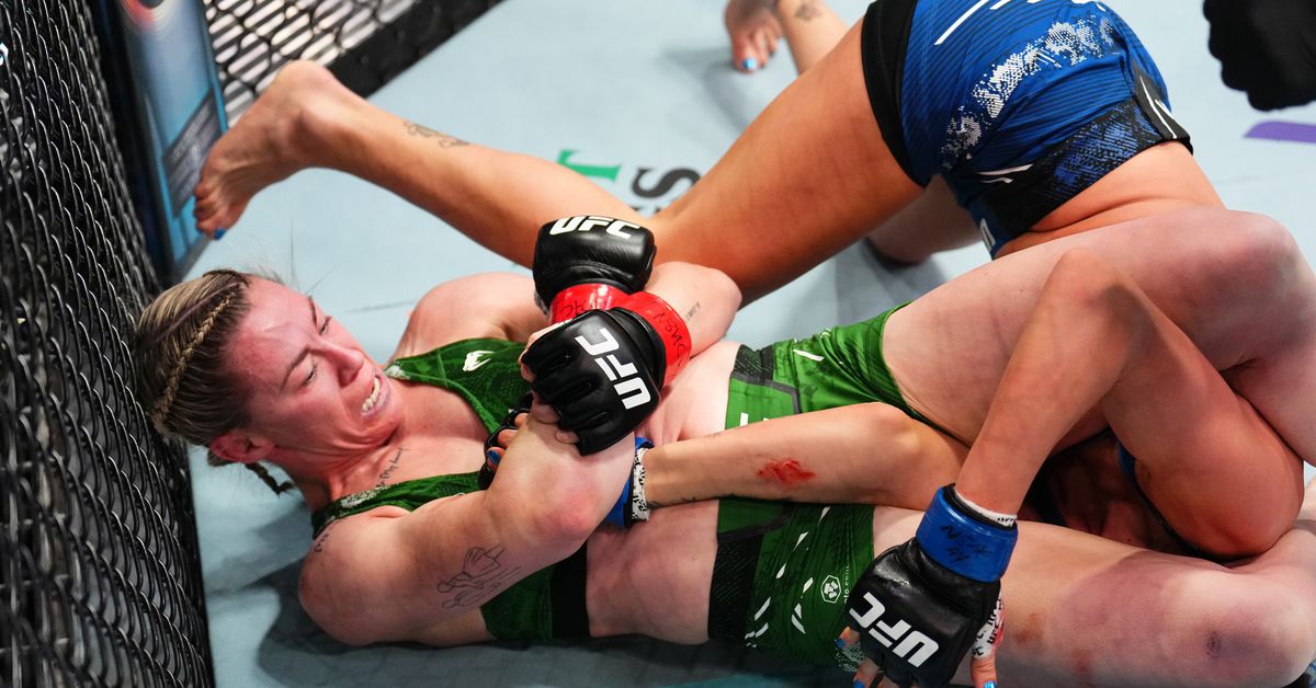 Featured image for "UFC Vegas 85: McCann's Strawweight Debut Win and Belbita's Grisly Armbar Injury Update"