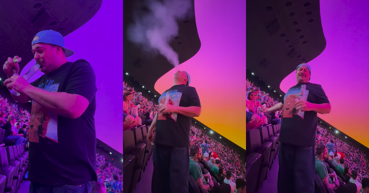 Featured image for Phish Fan Banned from MSG Venues After Viral Bong Hit at Las Vegas Sphere