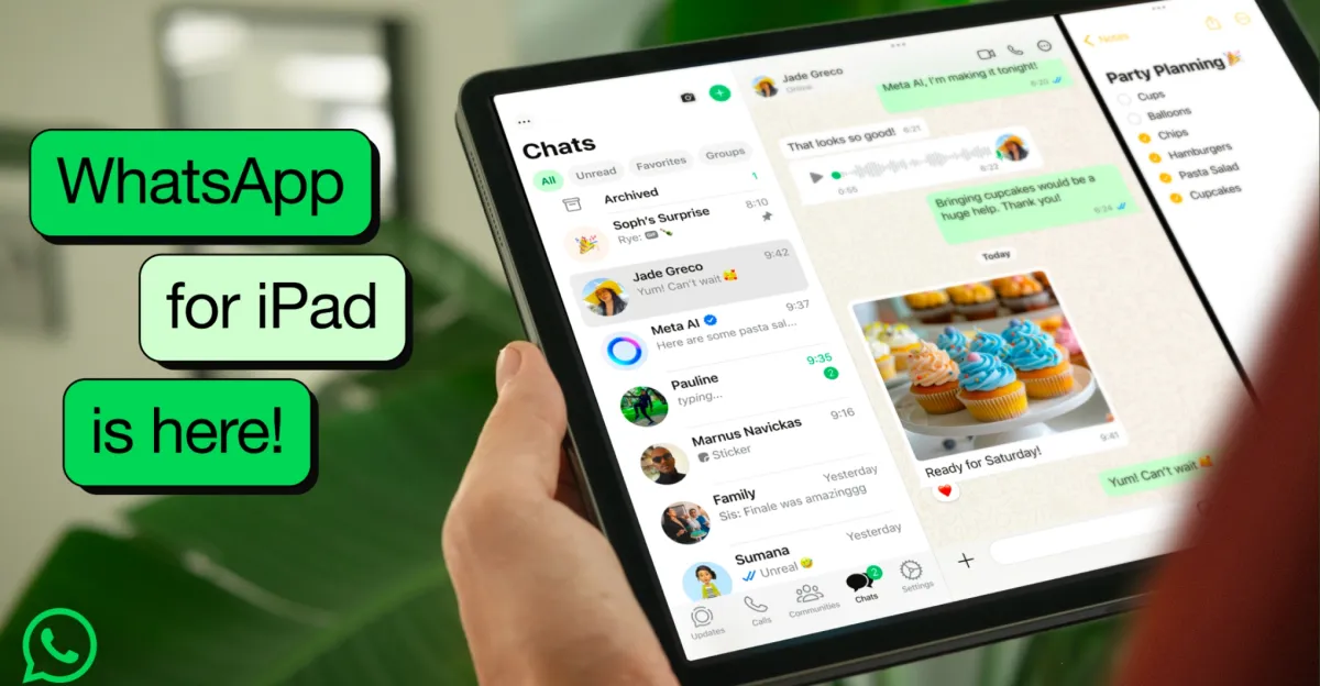Featured image for WhatsApp Set to Launch Official iPad App After 15-Year Wait
