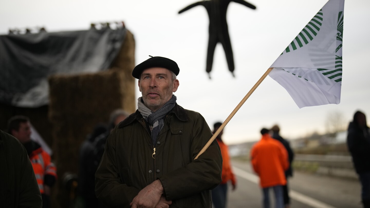 "European Farmers' Protests Escalate: Government Responses and Road Blockades"
