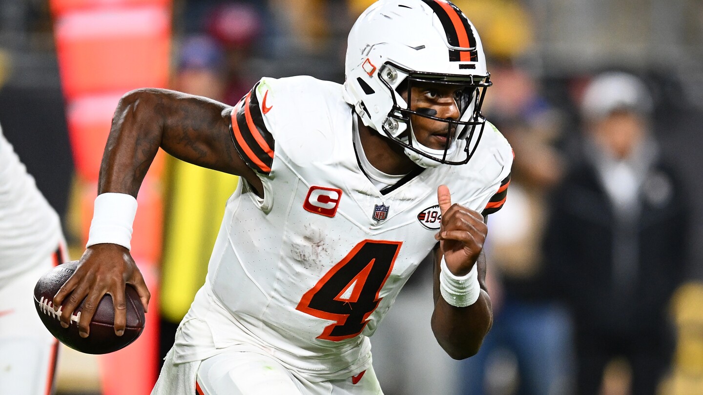 Browns turn to backup QB P.J. Walker amid Deshaun Watson uncertainty
