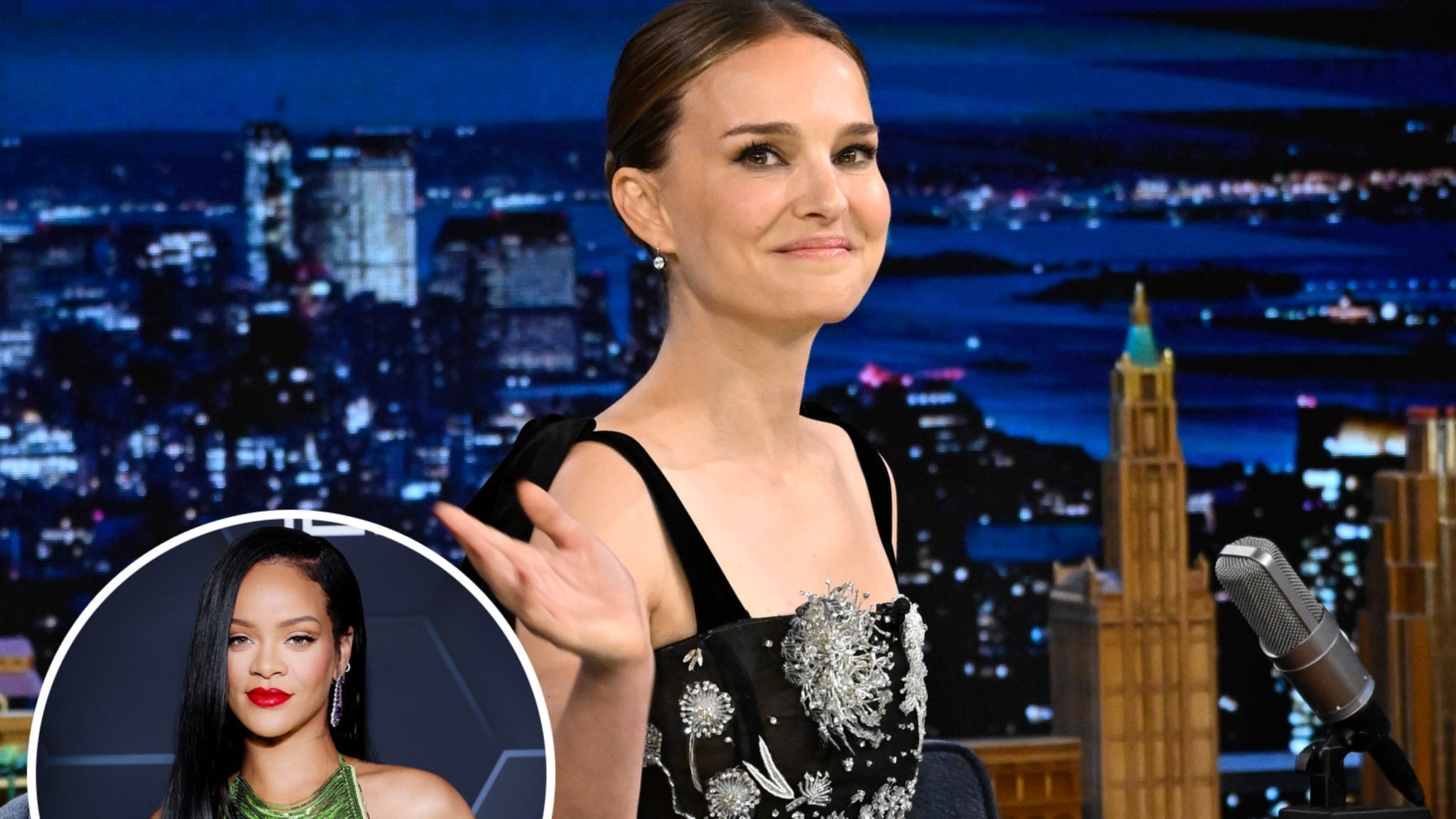 Featured image for Natalie Portman Credits Rihanna for Support During Benjamin Millepied Divorce