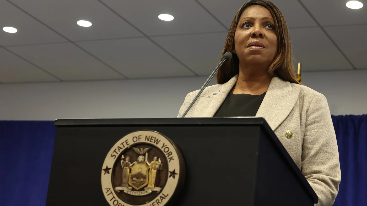 Justice Department Investigates New York Attorney General Letitia James
