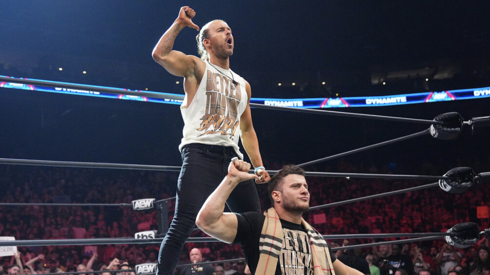 Featured image for MJF & Adam Cole Claim ROH Tag Team Titles at AEW All In Pre-Show