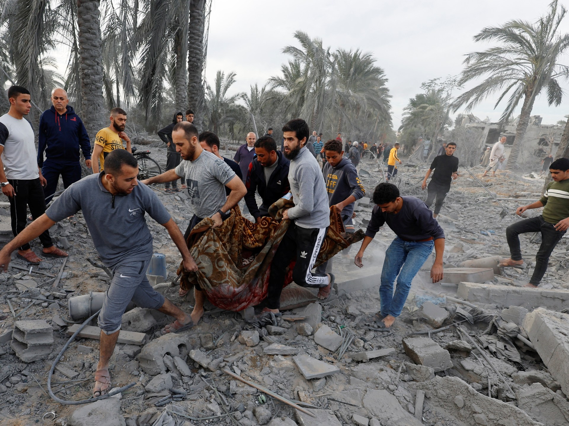 "Tragic Loss: Gaza Family Devastated as Israel's Bombardment Claims Dozens of Lives"