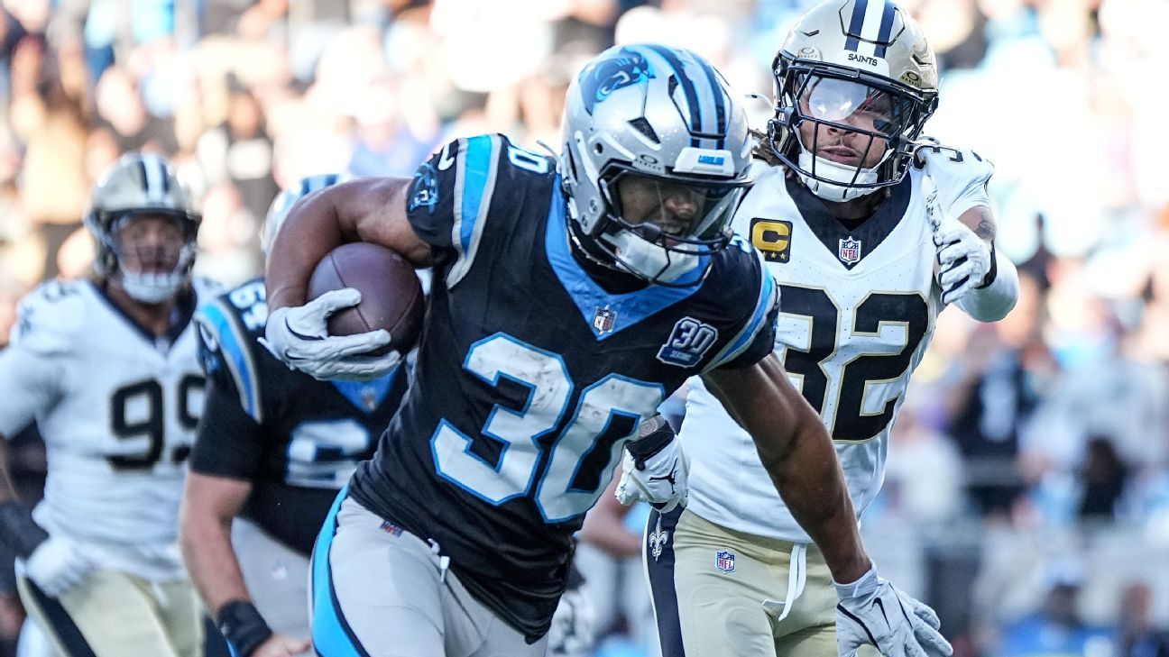 Featured image for Panthers Secure Chuba Hubbard with 4-Year Extension