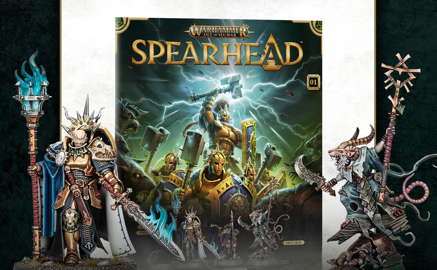 Spearhead magazine kicks off UK AoS hobby with minis, paints, and guides