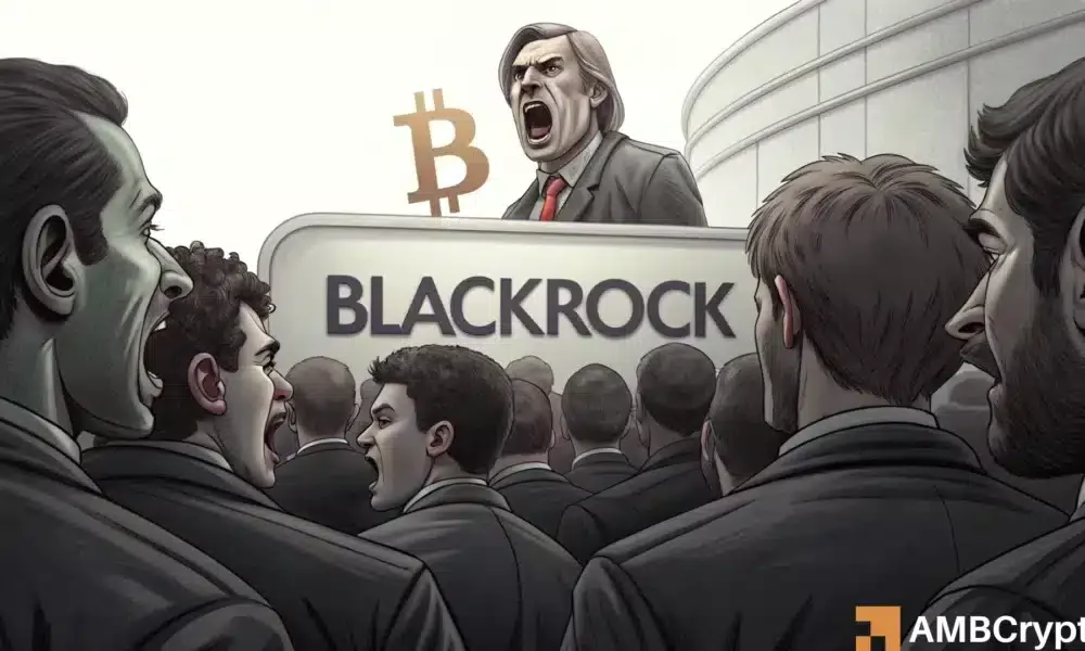 Liquidity tremors: BlackRock blocks $1.2B as crypto markets brace for impact