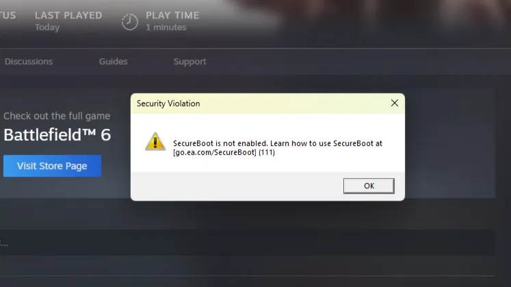 Featured image for Secure Boot Becomes a Must-Have for Newest Battlefield and Call of Duty Games