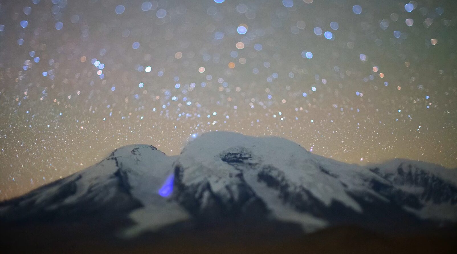 Mysterious Lights Emerge During China Avalanche