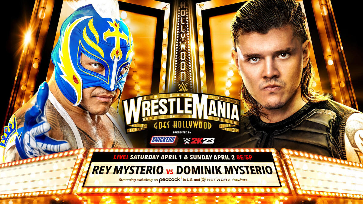 Father and Son Clash at WrestleMania 39: Rey Mysterio vs. Dominik Mysterio