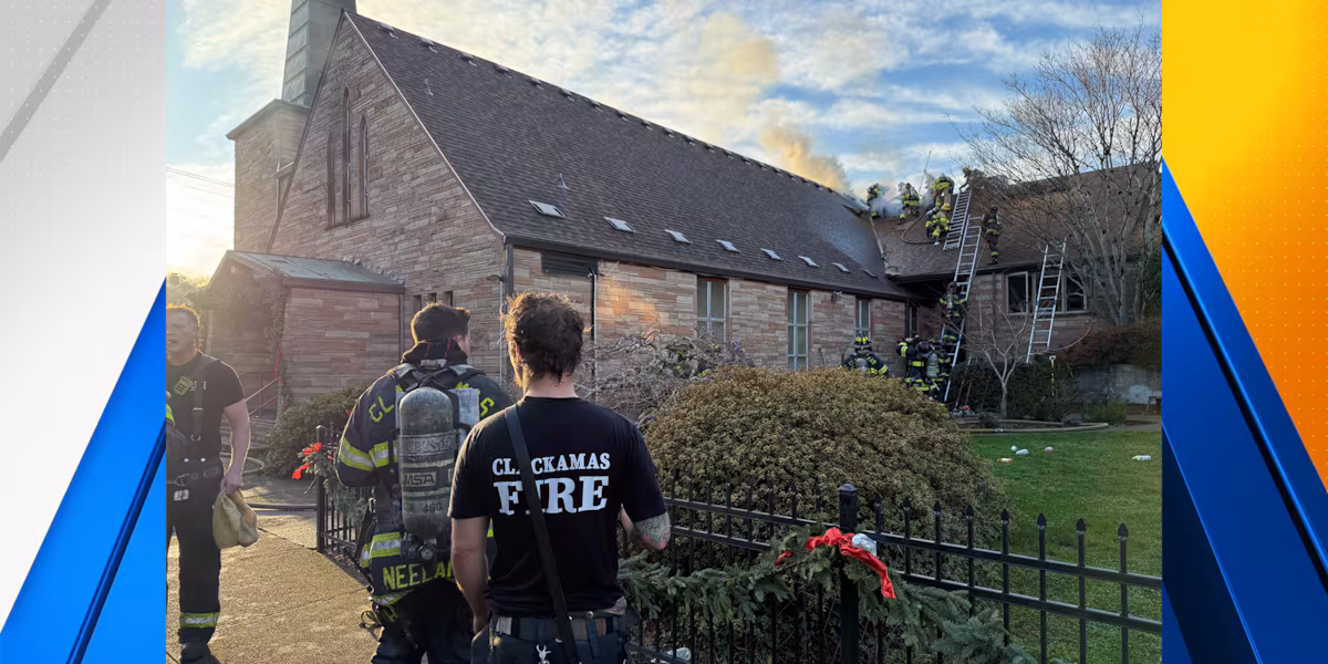 Featured image for Oregon City Church Damaged in Christmas Day Fire