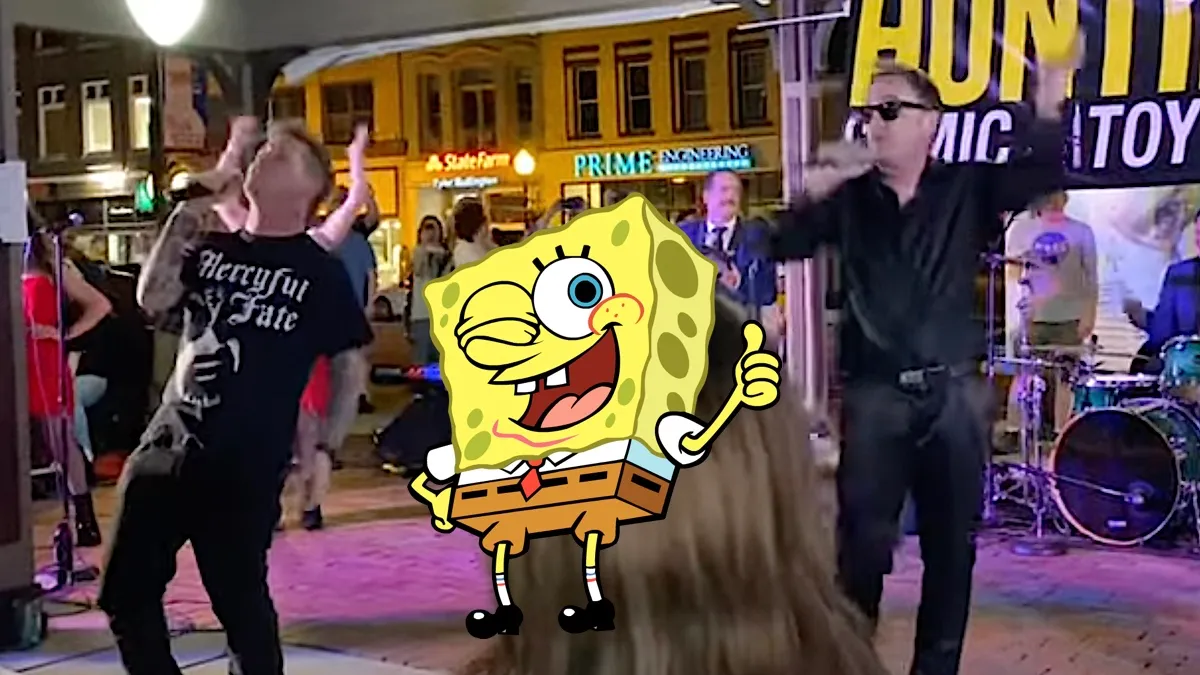 Corey Taylor and Tom Kenny Team Up for Epic SpongeBob Theme Song Performance