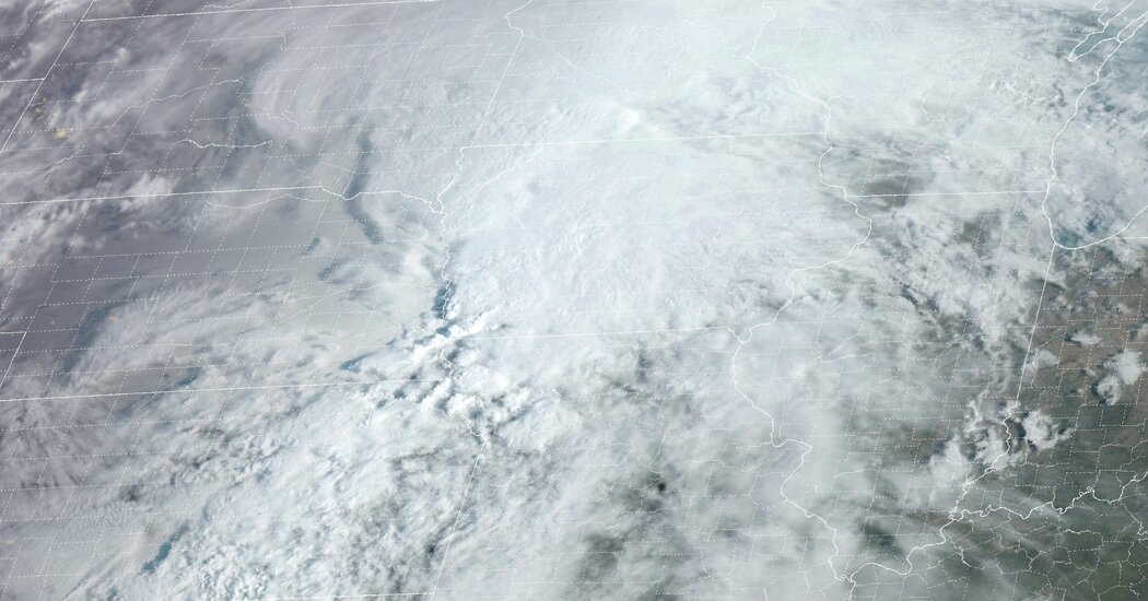 "Spring Snowstorm Threatens Plains and Midwest with Heavy Snow and Blizzard Conditions"