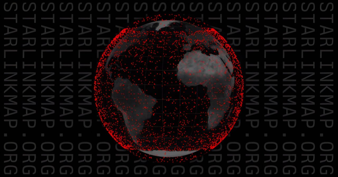 Featured image for "Real-Time Visualization: Tracking Starlink Satellites Over Earth"