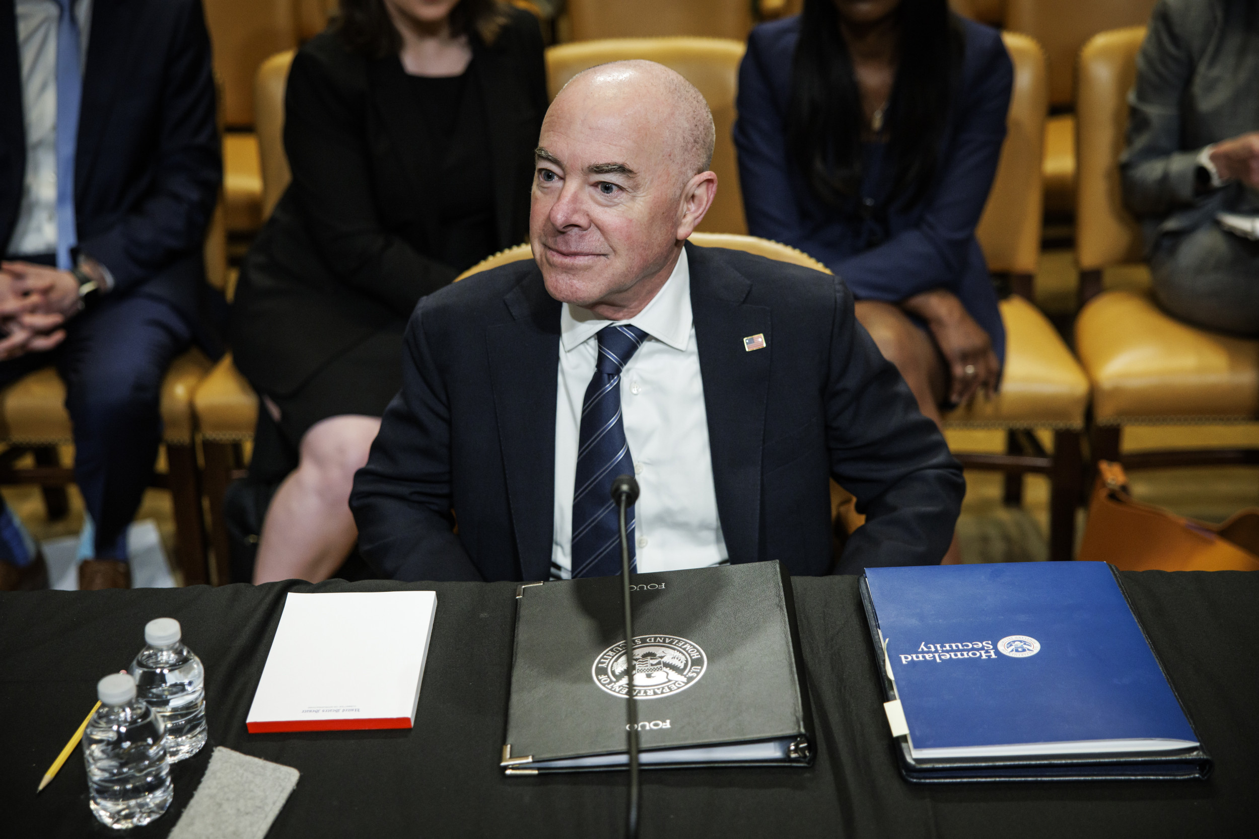 Featured image for "Senate Republicans Demand Mayorkas Impeachment Trial Amid Border Crisis"