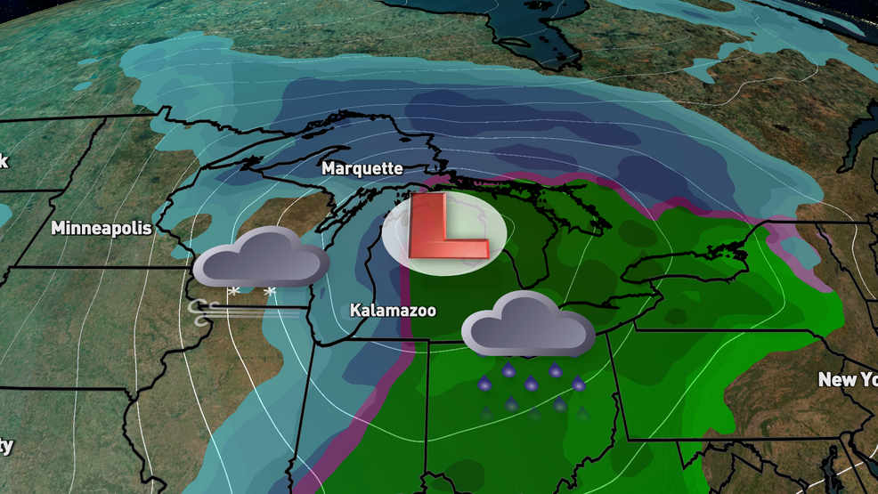 Upcoming Storm System Brings Rain, Wind, and Snow to Midwest.