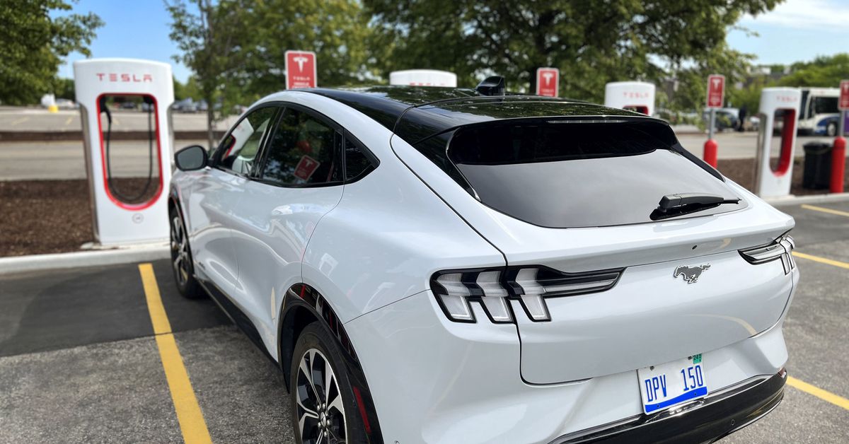 Ford and Tesla team up for EV charging compatibility.