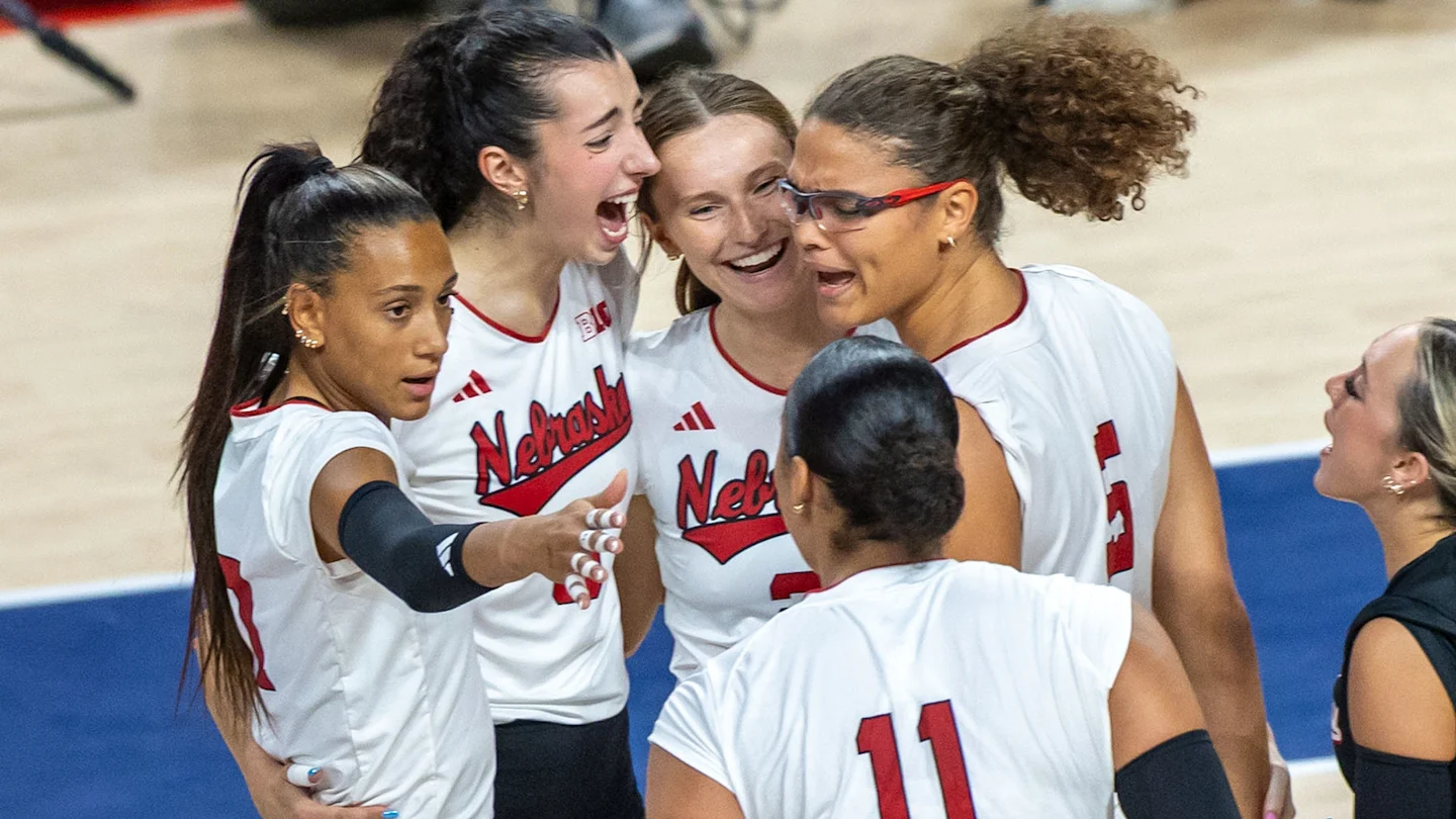 Featured image for Nebraska Volleyball Focuses on Joy and Fundamentals in Successful Season