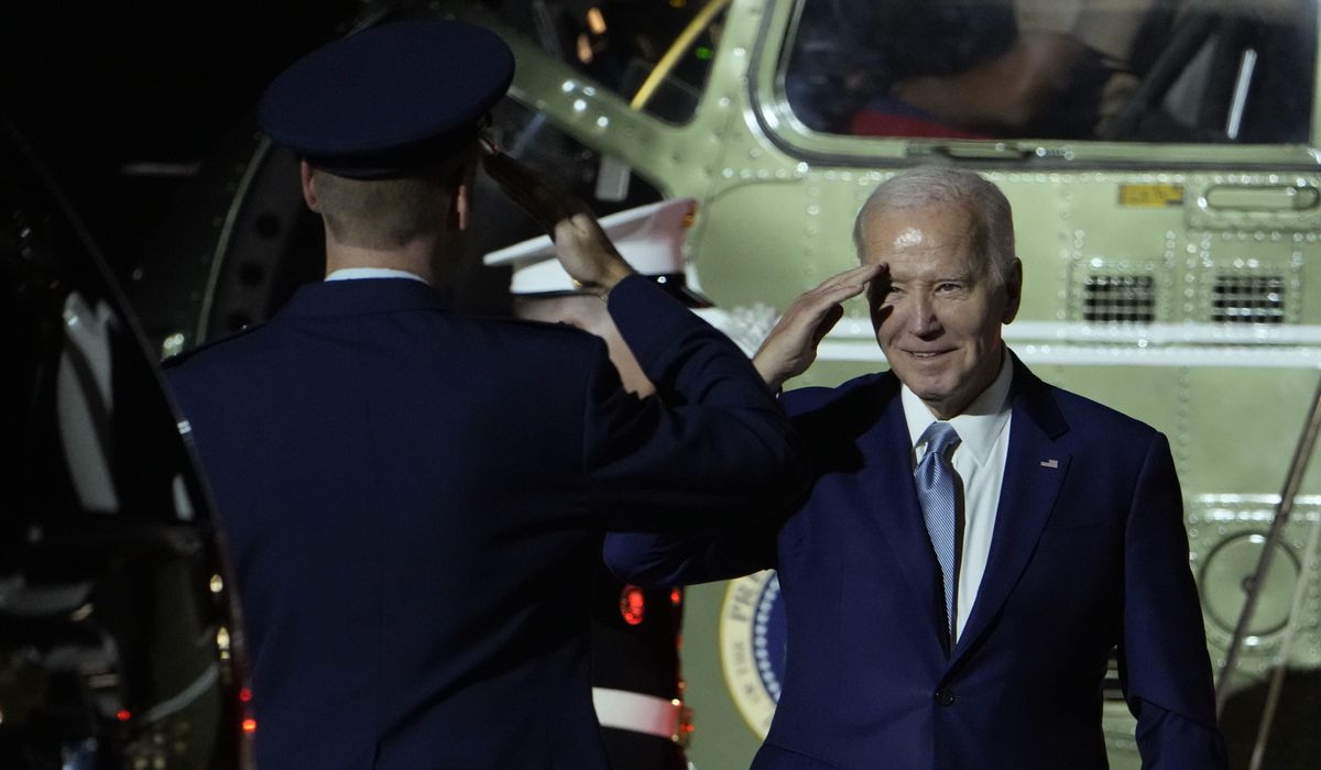 "Biden Notifies Congress of Strikes in Iraq and Syria, Asserts War Powers"