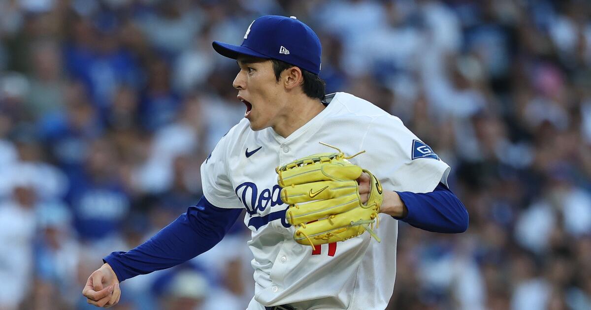 Featured image for Roki Sasaki's Playoff Mastery Boosts Dodgers' World Series Hopes