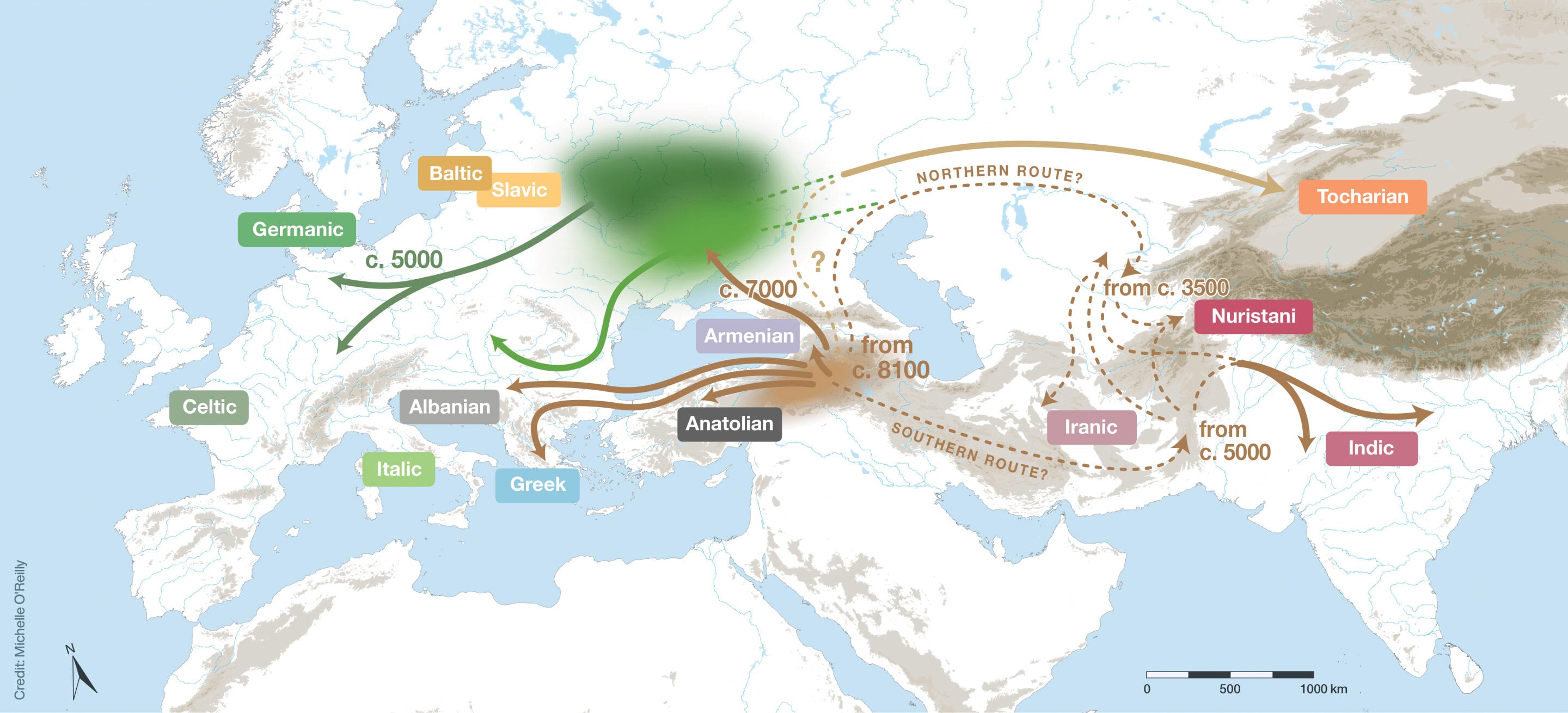 Featured image for Unveiling the Hybrid Origins of Indo-European Languages