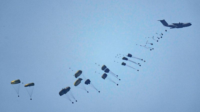 Featured image for "US Airdrops to Gaza: Impact on Humanitarian Crisis and Military Strategy"
