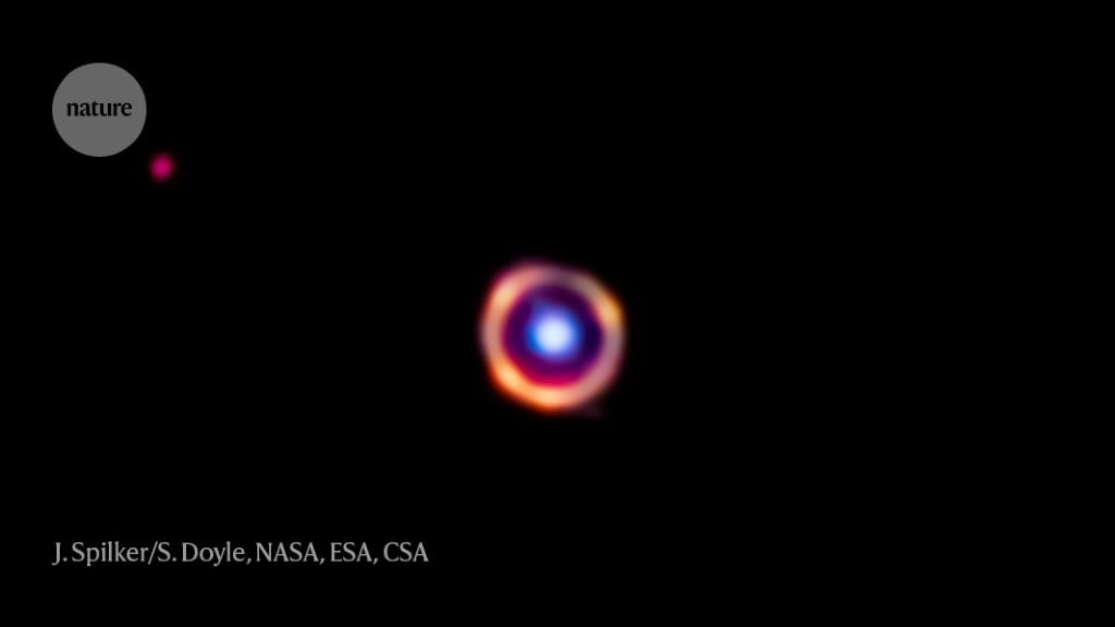 JWST discovers ancient galaxy with complex organic molecules.