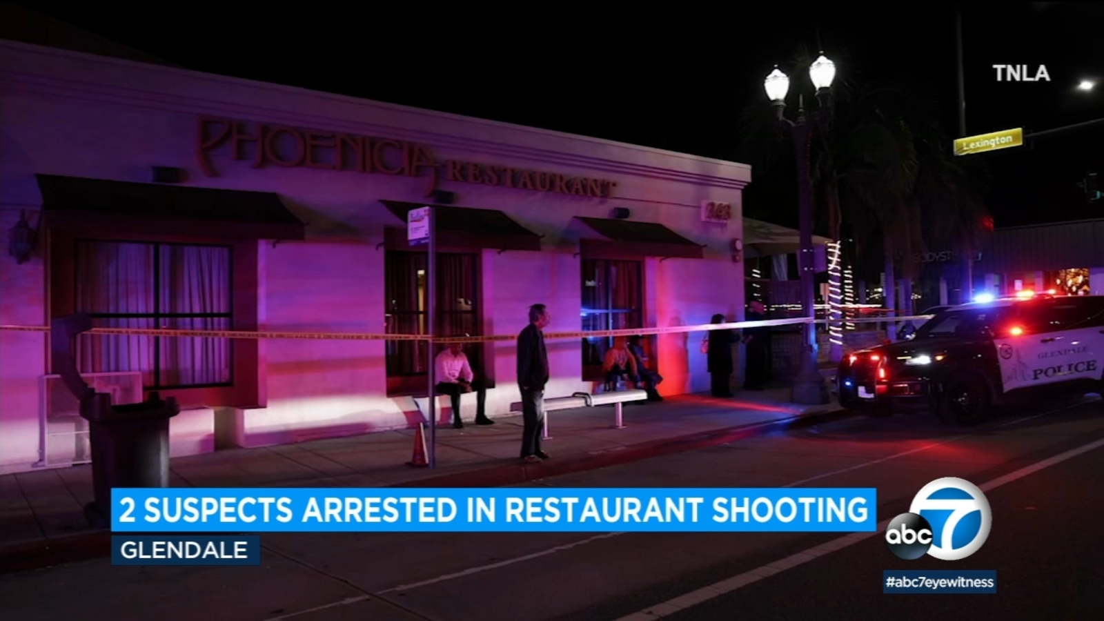 Shooting at Phoenicia Restaurant in Glendale, 2 Suspects Arrested