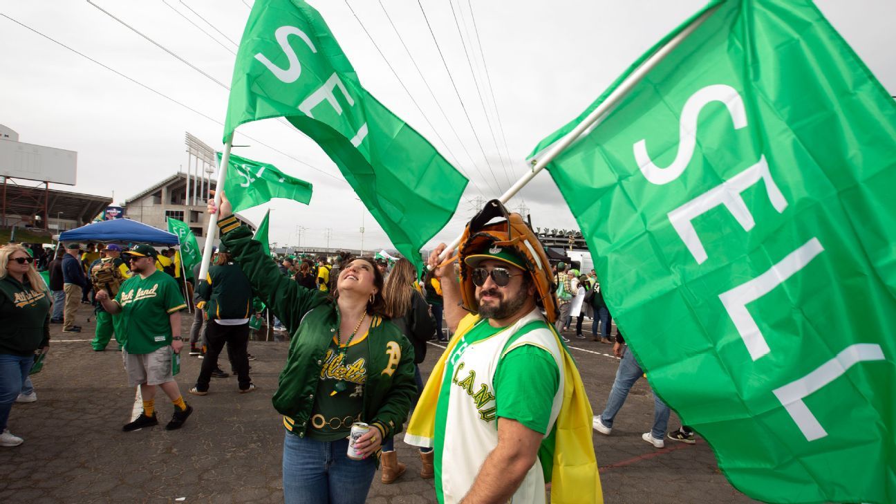 "A's Fans Stage Parking Lot Protest, Skip Home Opener Game"