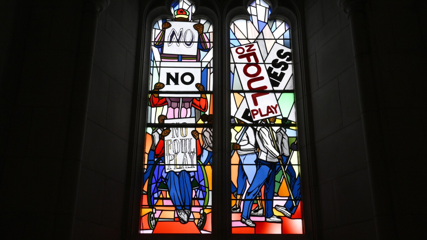 Featured image for National Cathedral Transforms Confederate Windows into Racial Justice Art