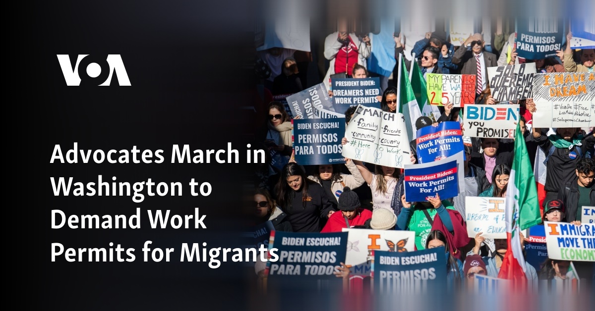 Featured image for March for Migrant Work Permits: Advocates Demand Long-Term Rights