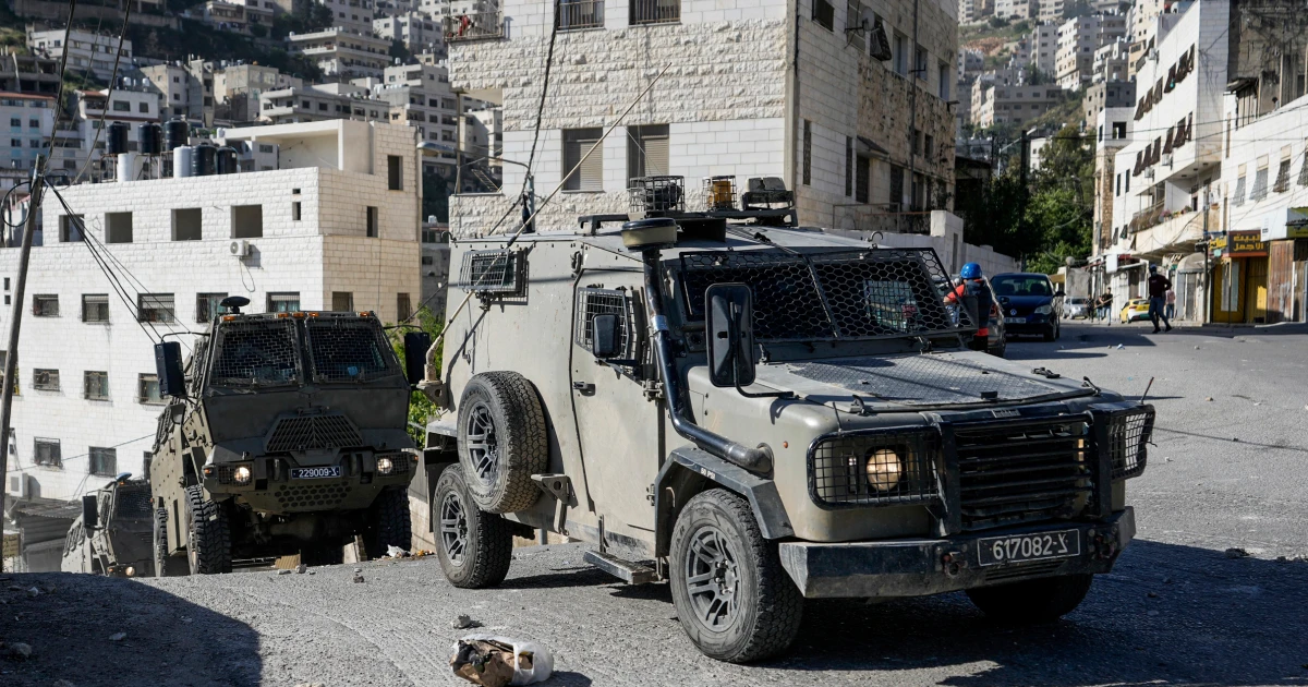 Israeli forces kill 3 Palestinians in West Bank raid.