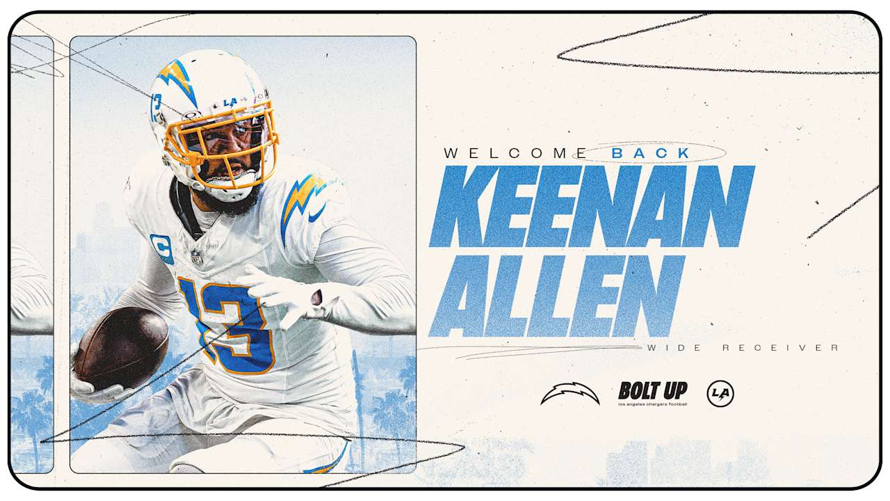 Featured image for Chargers Re-sign Keenan Allen on One-Year Deal