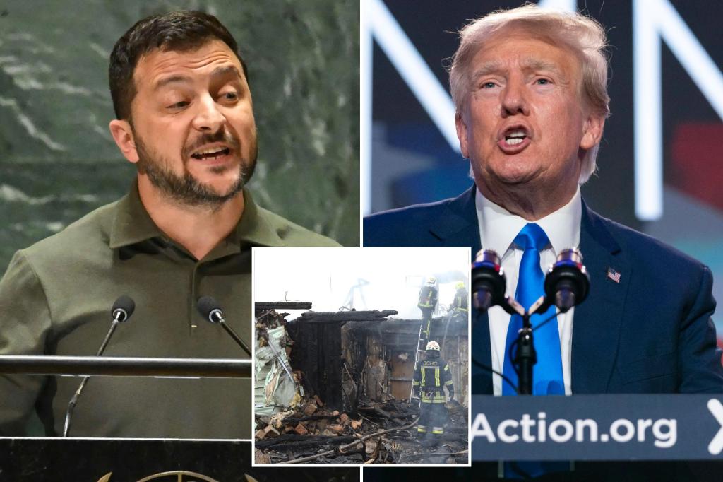 "Zelensky Urges Trump to Share Ukraine Peace Plan Amidst Biden's Call for US Leadership"