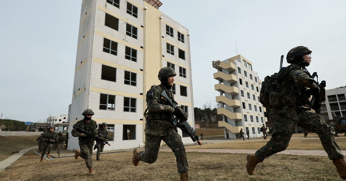 North Korea warns of 'nuclear war' as US-South Korea drills increase.