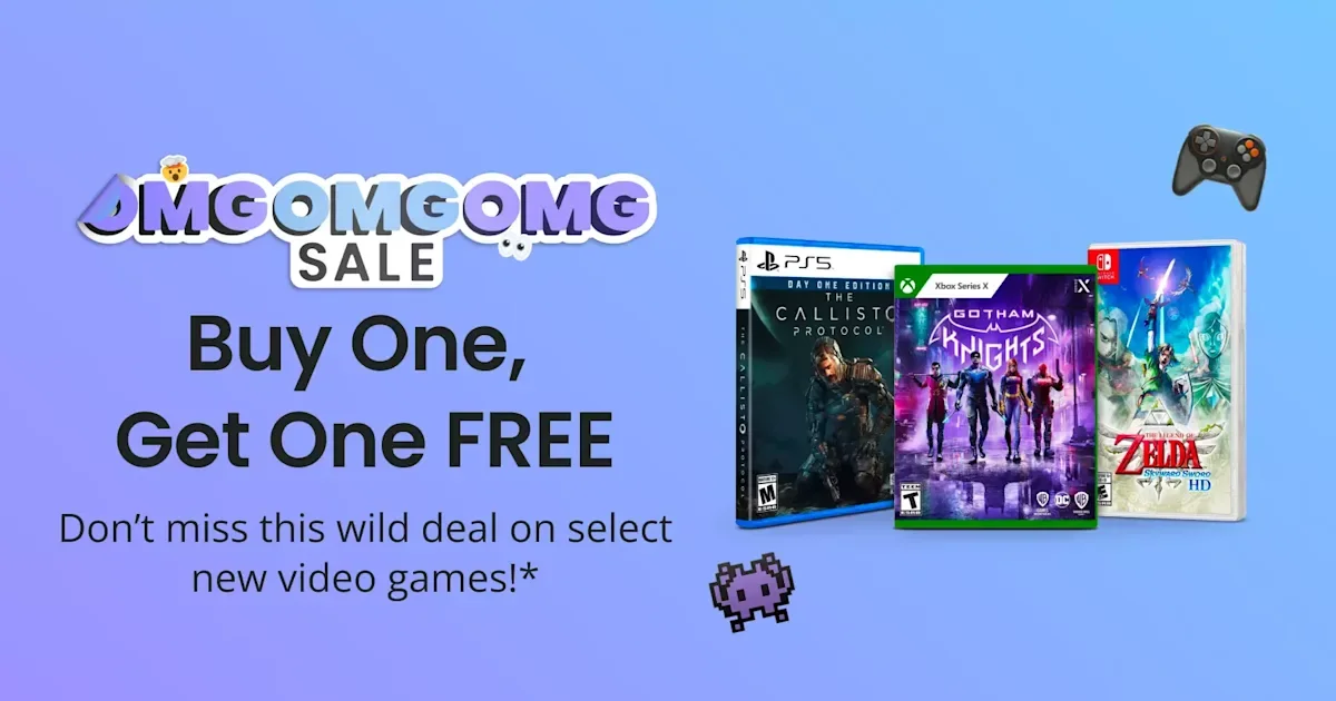 GameStop's BOGO Sale: PS5, Switch Games, and $5 Amiibos!
