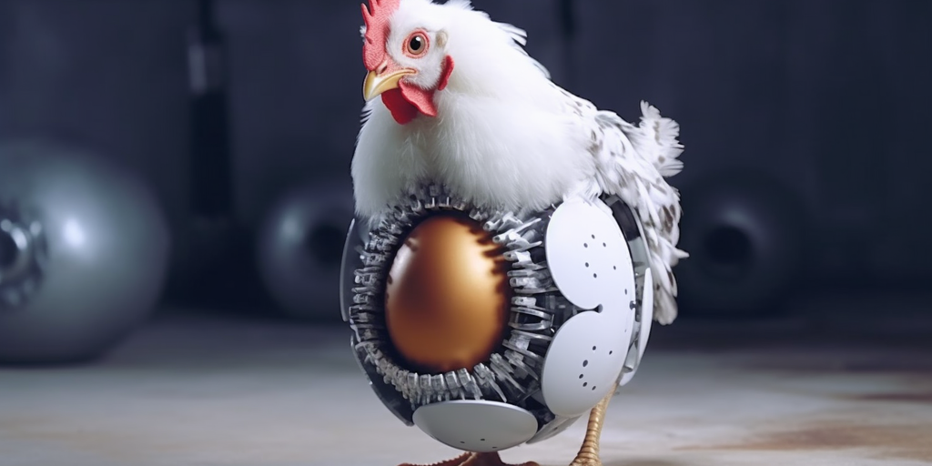 Solved: The Chicken and Egg Dilemma with AI.