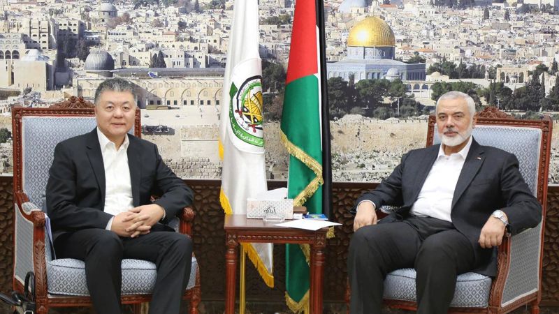 Chinese Diplomat Meets Hamas Leader Amid Israel-Gaza Conflict