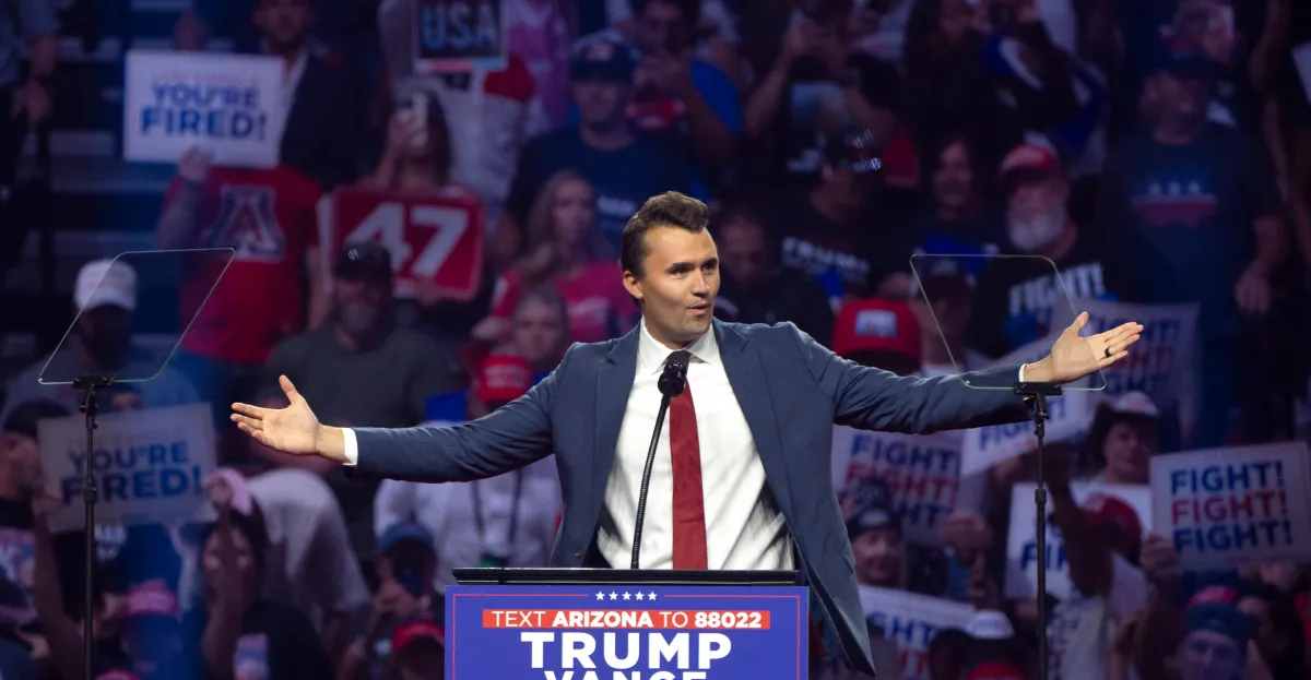 Featured image for Charlie Kirk: From Campus Activist to MAGA Pioneer and College Critic