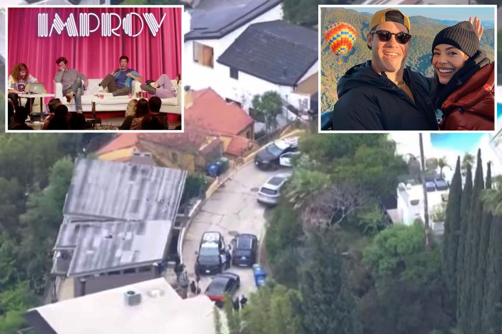 Featured image for Adam DeVine and wife witness fatal shooting outside their $2.6M LA home.