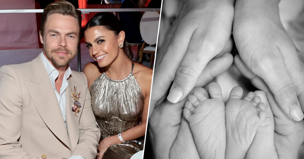 Featured image for Derek Hough and Hayley Erbert Welcome Their First Child