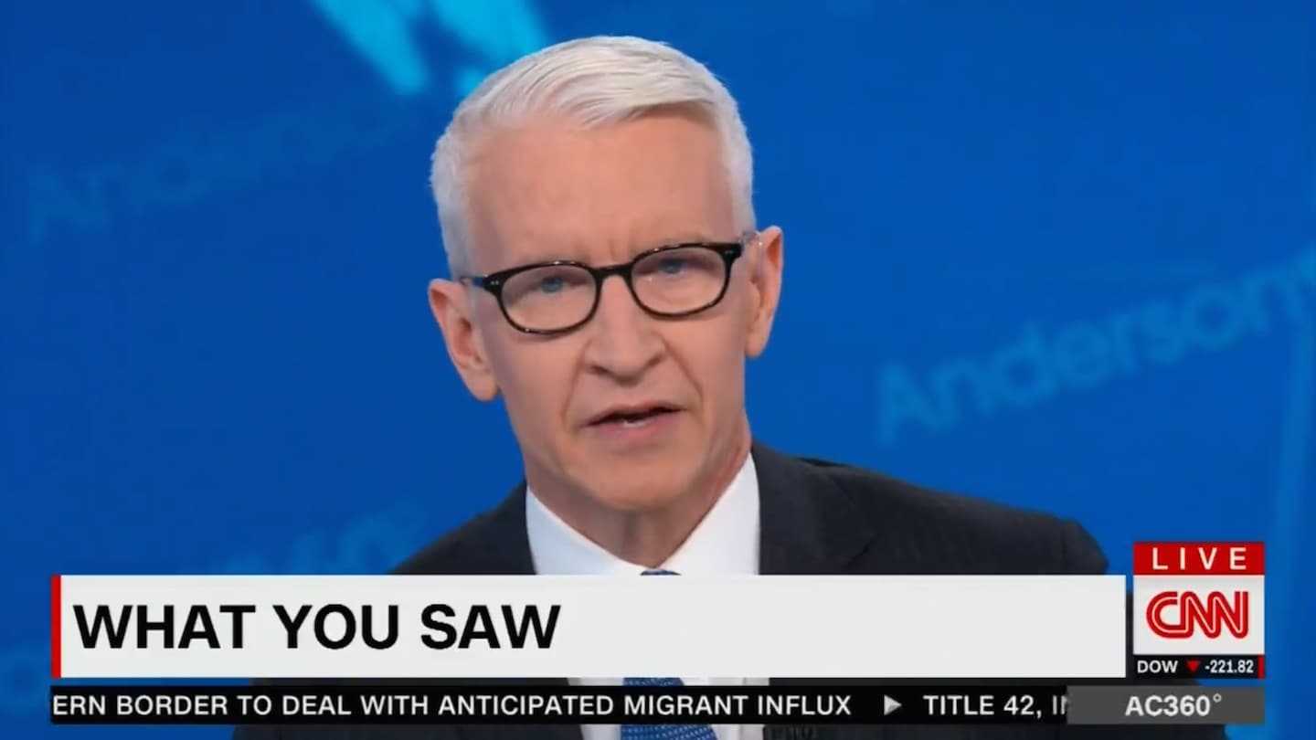 Anderson Cooper Responds to Backlash Over Trump Town Hall.