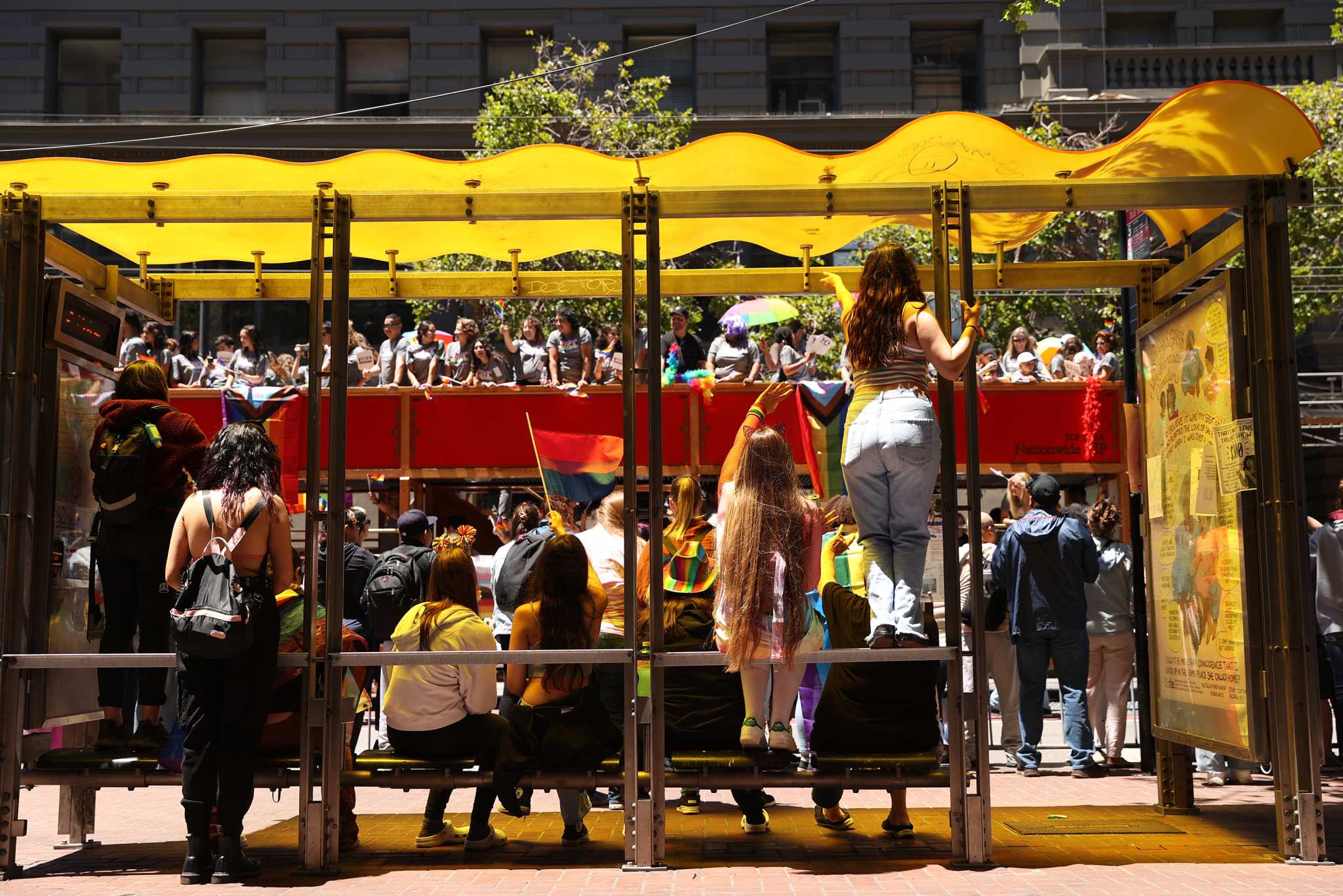 Featured image for SF Pride Weekend 2023: Route, Weddings, Symbols, Weather, and Celebrations.