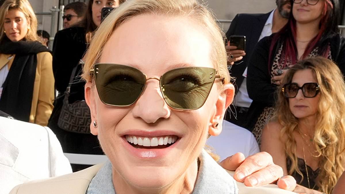 Featured image for "Star-studded FROW: Paris Hilton, Nicky Rothschild, Paris Jackson, and Cate Blanchett Shine at Stella McCartney's Nature-Positive Show in Paris"