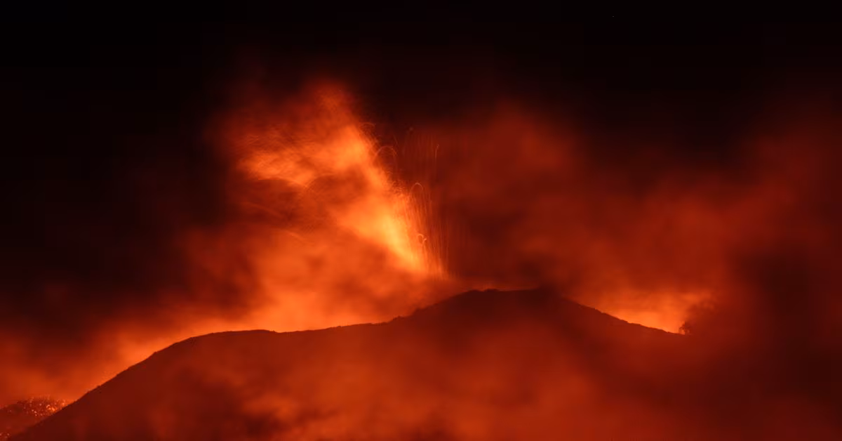 Mount Etna Eruption Forces Closure of Catania Airport in Sicily