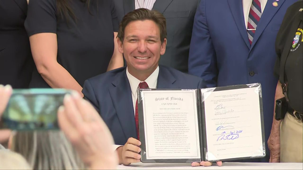 "Florida Mandates Communism Education in Public Schools"