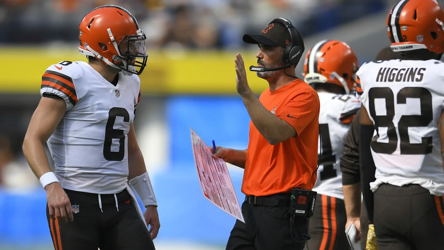 Mayfield cools feud with Stefanski as Bucs face Falcons in pivotal NFC South